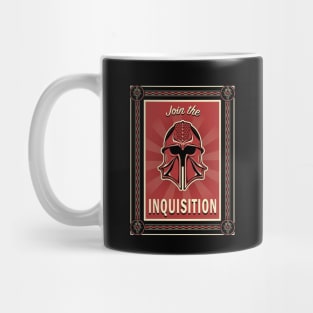 Join the Inquisition Propaganda Poster Mug